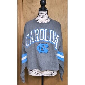 Women's Sz S UNC Carolina Tarheels Drop Shoulder Sweatshirt